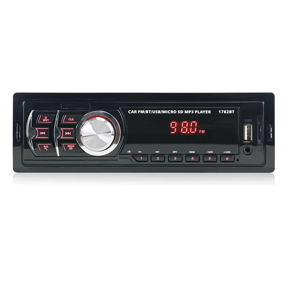 Лидер продаж Универсальный Автомобильный MP3-плеер 1din DVD стерео радио с BT USB Aux-in пульт дистанционного управления для автомобильной аудиосистемы