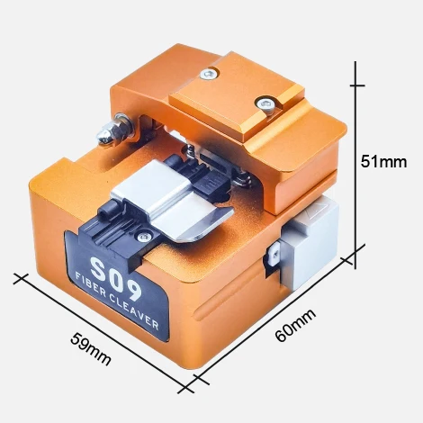 FTTH Fiber cleaver S09 fiber optic fusion splicing tool cleaver for AI-9 etc fiber fusion splicer machine