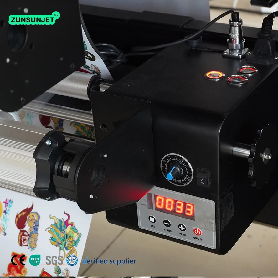 Uvdtf in Holographic Silver And/or Gold Partial Economical Uv Dtf Gold Printer for Golden Rim