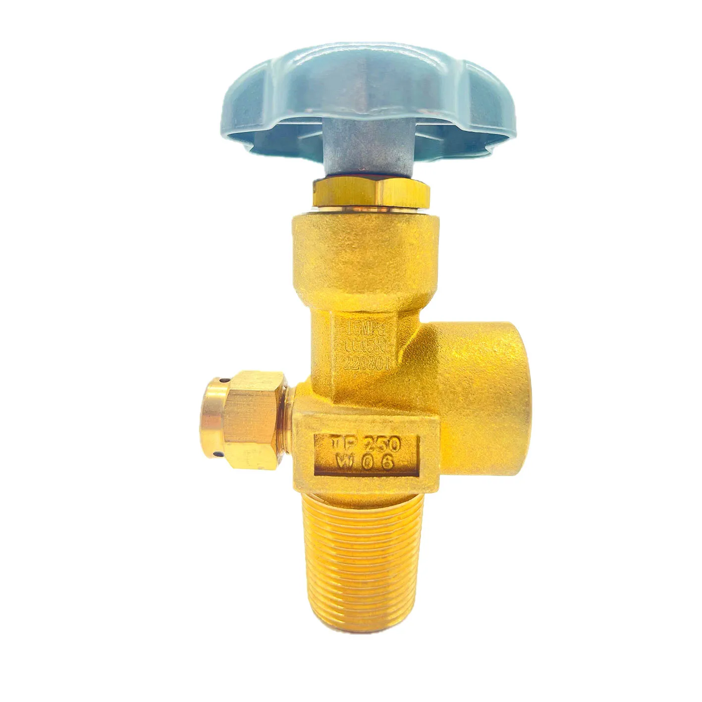 Cga580 15MPa 20MPa 3/4-14-Ngt Oxygen Nitrogen Industrial Gas Cylinder Valves