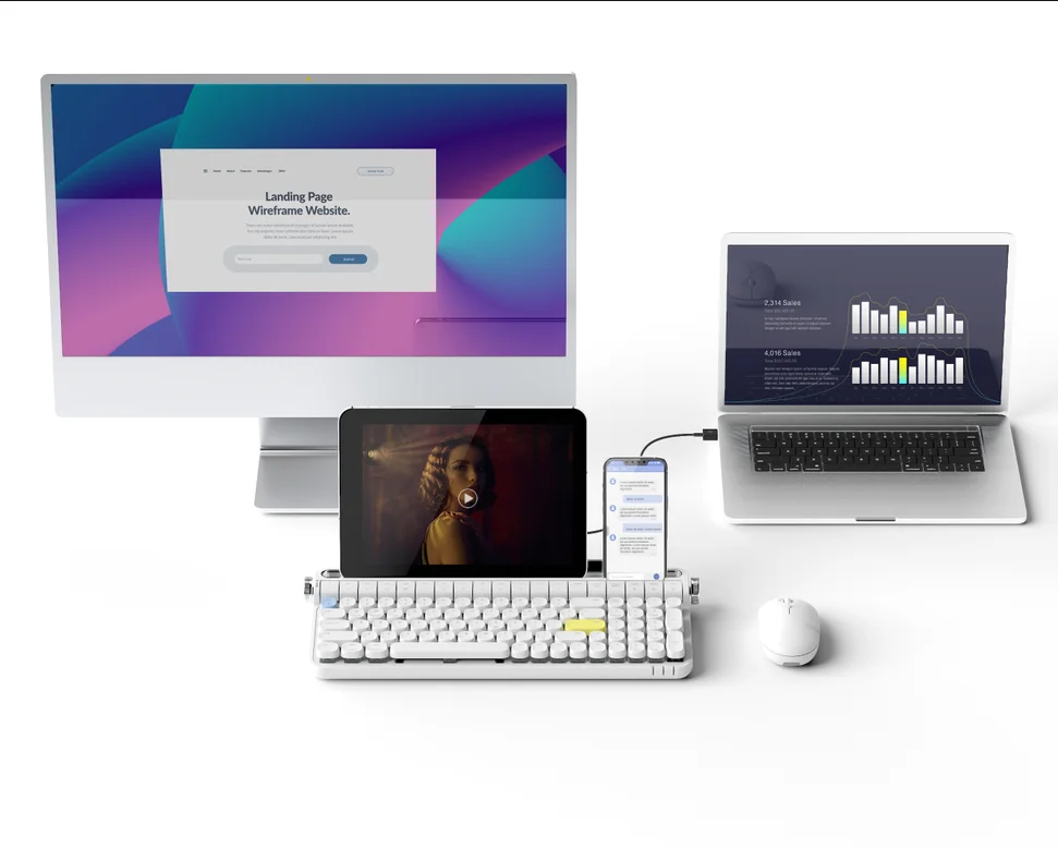 2023new trend rgb mechanical gaming keyboard teclado Spanish language custom  mechanical keyboards