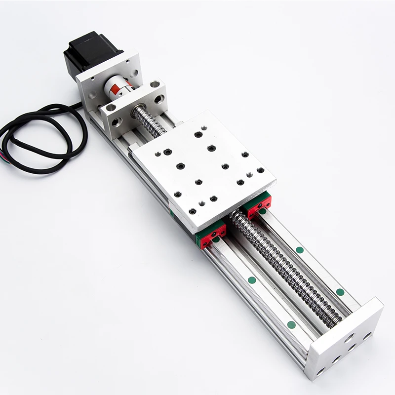 SFU screw rod linear precision guide rail stepper motor slide ball Hg cross screw module table slide roll
