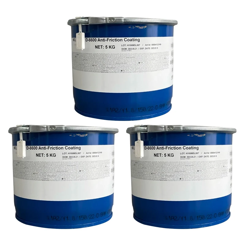 Molykote D-6600 Antifriction Coating Can Be Sprayed With D6600 Light Yellow 5kg/barrel