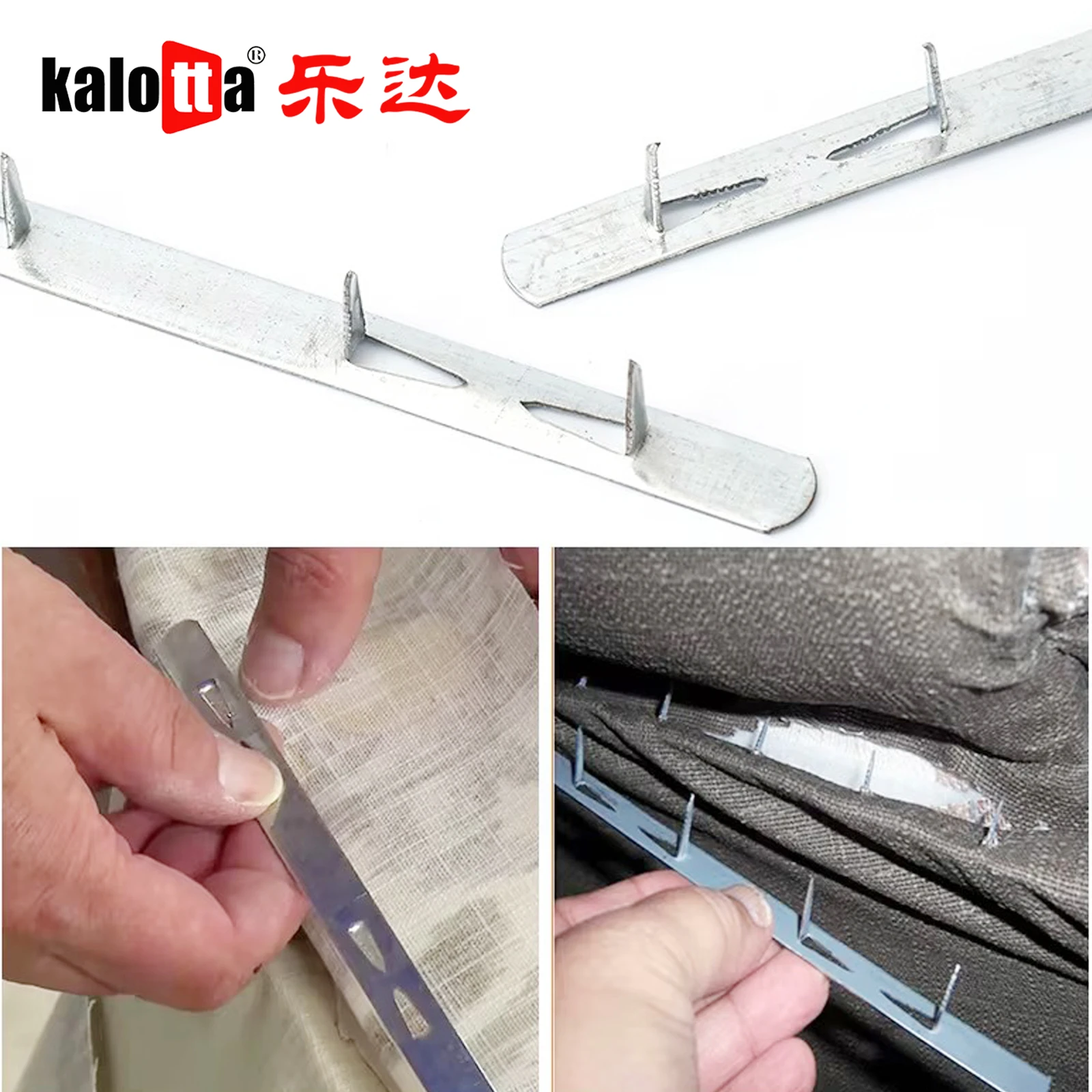 New Modern Sofa Accessories Furniture Hardware Curve Type Sofa Nail Strip 68cm Metal Tack Strip  Nail Strip Spring Clip