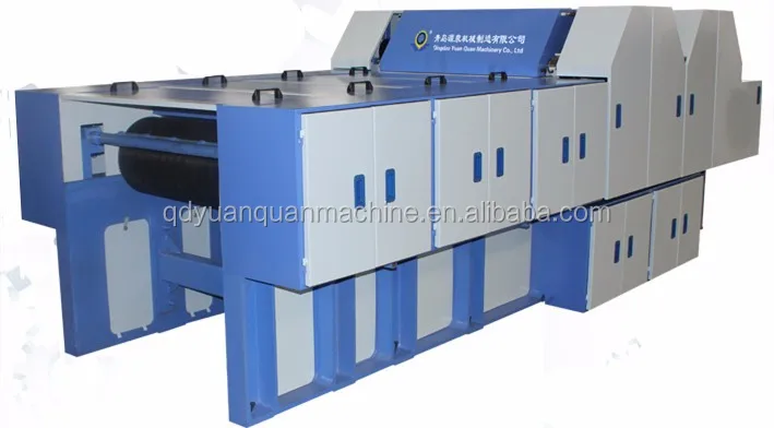 YuanQuan-----YQ FN150 textile /fiber/cashmere/woolDouble Roller Opening machine for animal fiber processing line