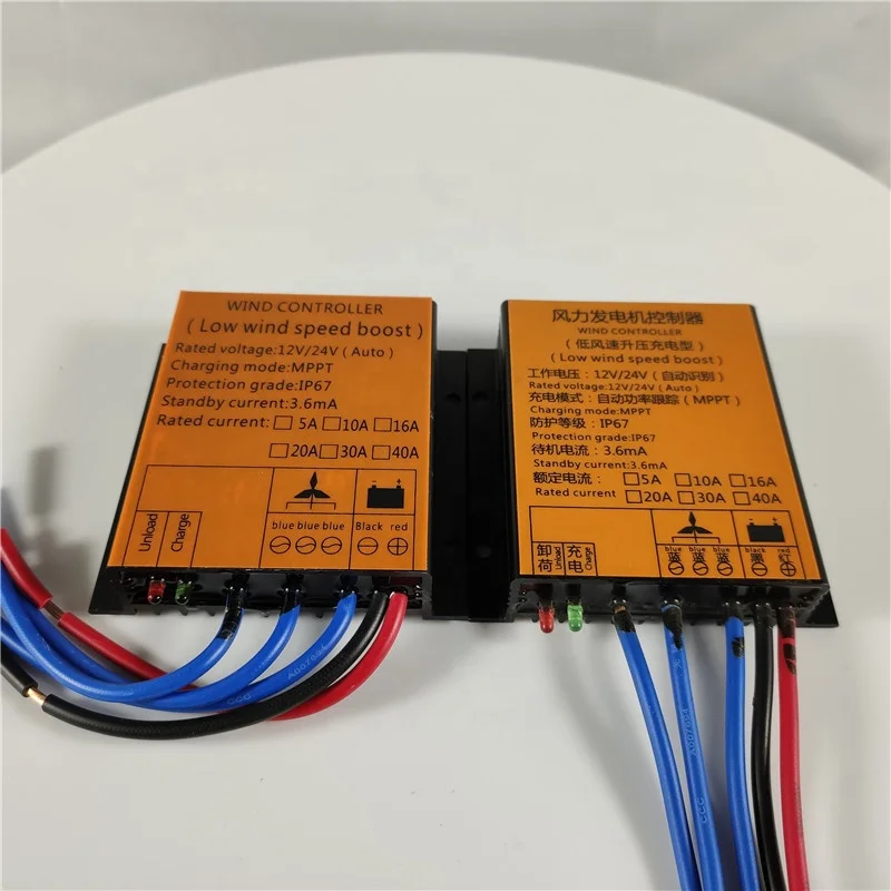 800w 100w 12v 24v Auto 48v Regulator for Wind Mill Wind Turbine MPPT Charge Controller Wind Generator