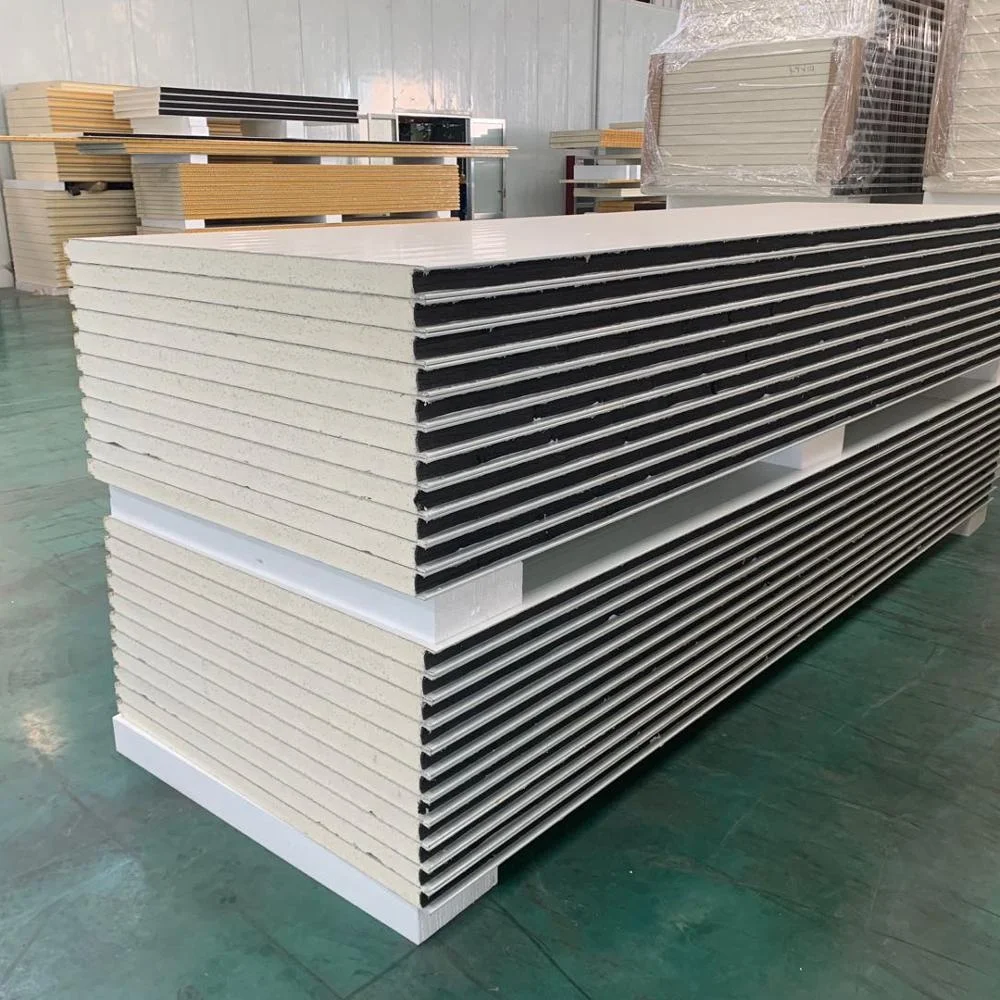 PU/PIR/PUR/PUF Sandwich Panels Prefab Wall
