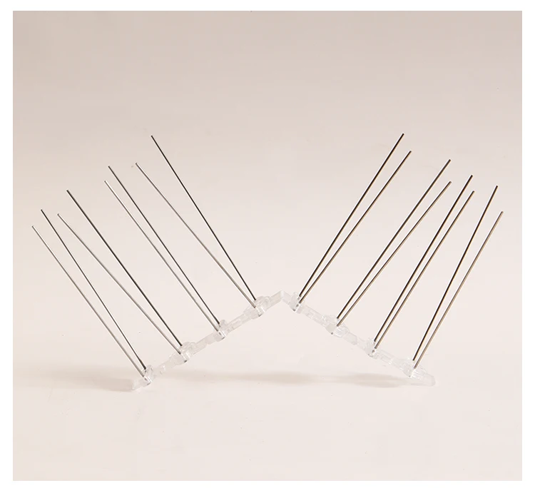  Bird Spikes for Pigeons Small Birds Cover 16 Feet Deterrent Stainless Steel Anti Fence Roof