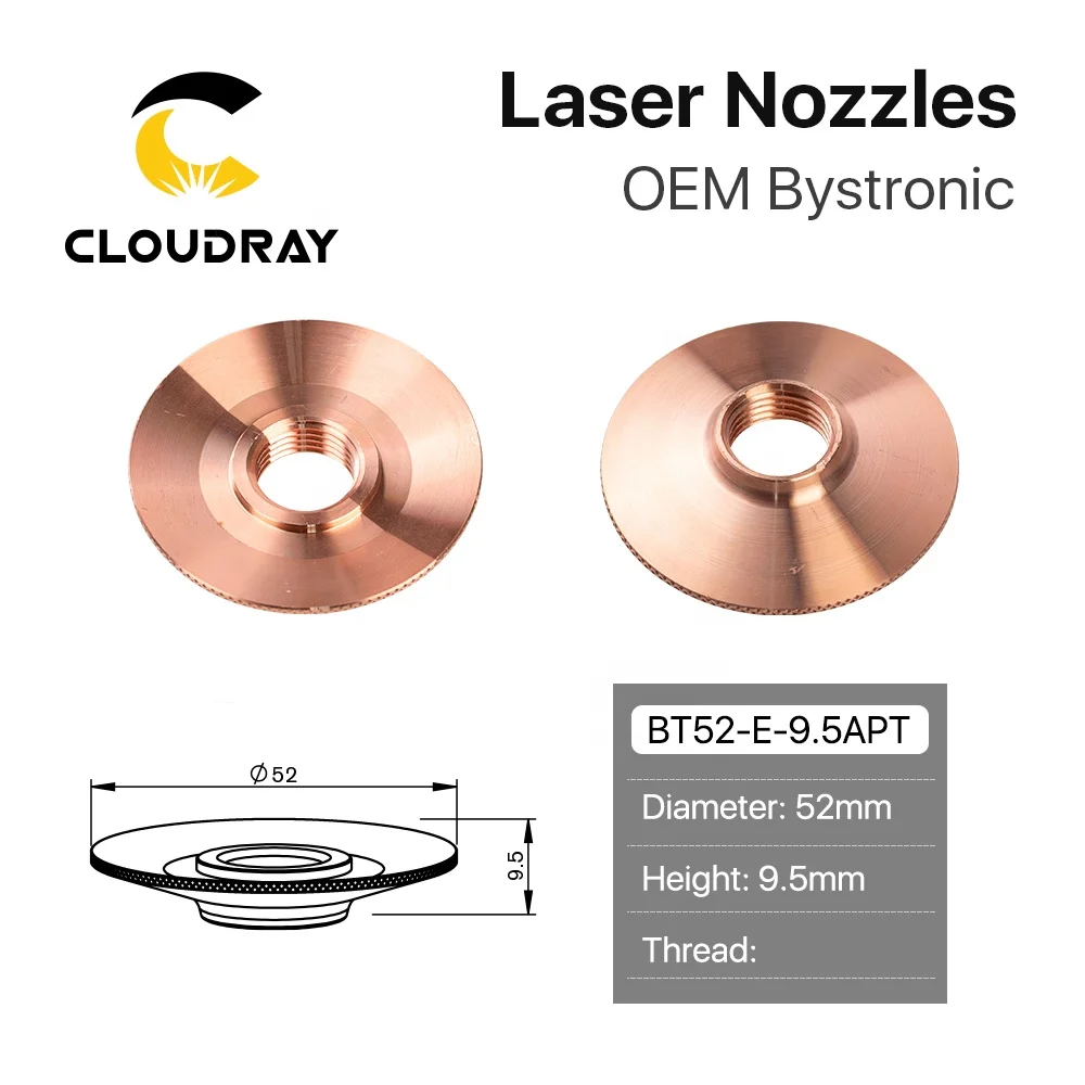 Cloudray BM31 Тип E адаптер сопла 10046030 для