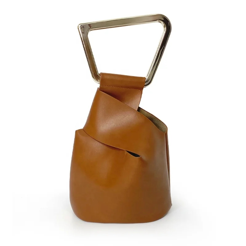 2022 New Arrival Irregular Shape Bucket Bag Acrylic Hand Bag Tide Lady Shoulder Handbag