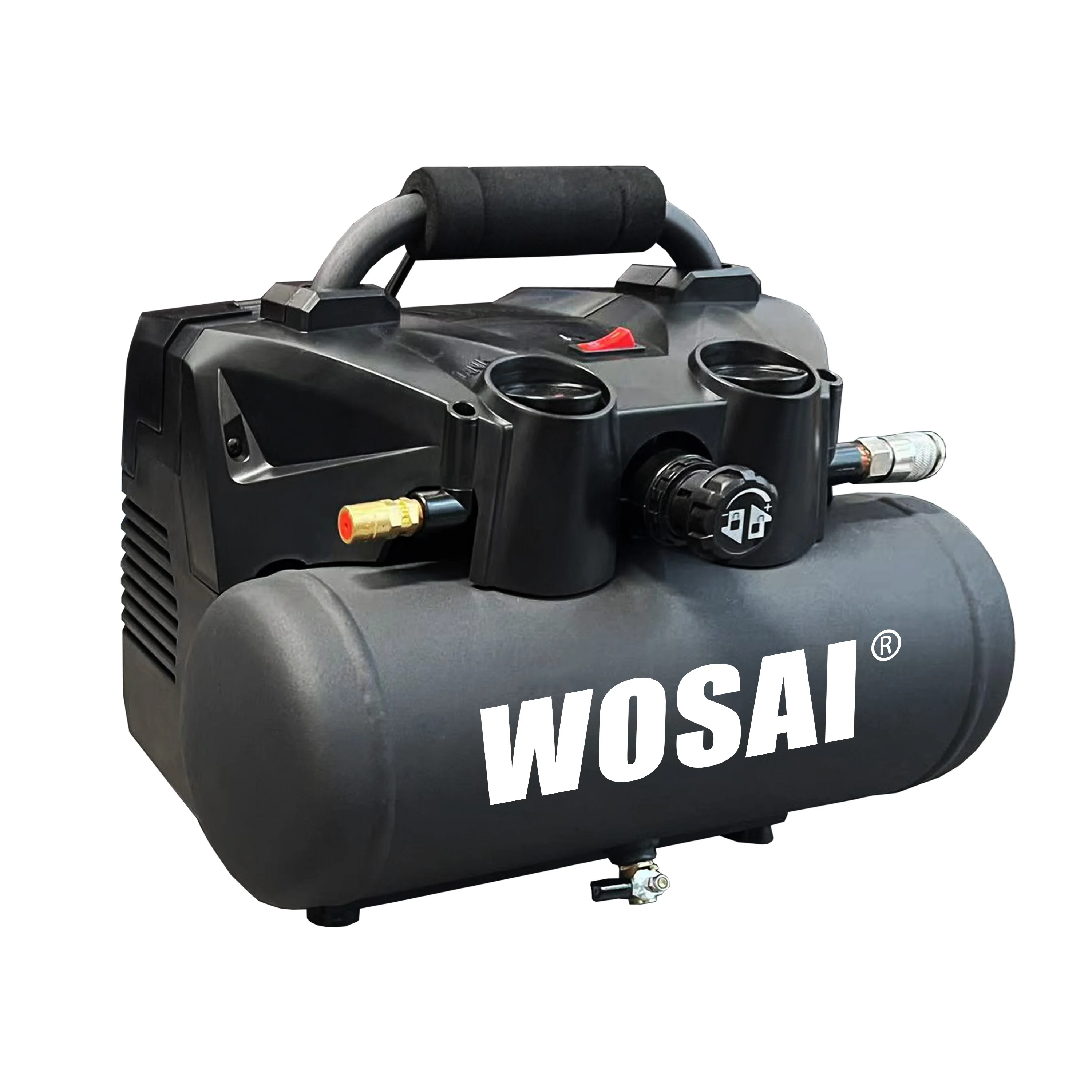 WOSAI 116-135PSI Pump Car Tyre Onboard Air Compressor Tire Inflator