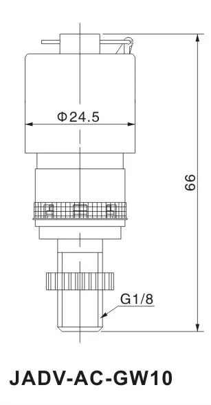 G1/4 JADV High quality drain valve pneumatic air filter accessories automatic drain valve