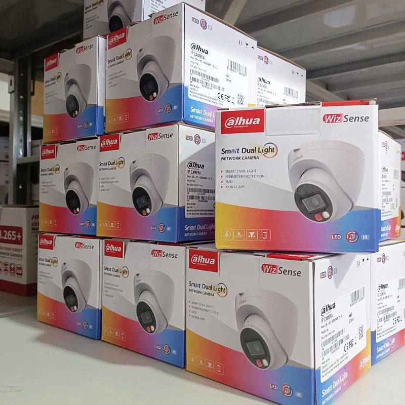 Da hua 4mp 5mp 8mp 4K Full Color Dome Turret Bullet PoE IP Cctv Kit Wireless Security CCTV Network Camera Compatible Dahua Nvr