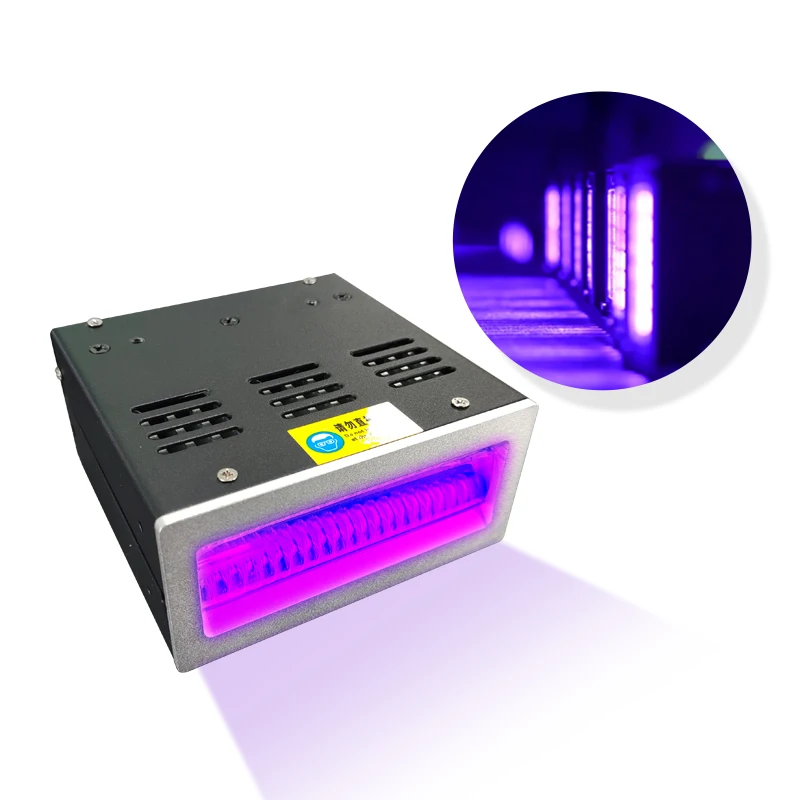 Custom LED UV Curing Lamp Glue Ink Furniture Wood Paint LED Light Air Cooled UV Lamp