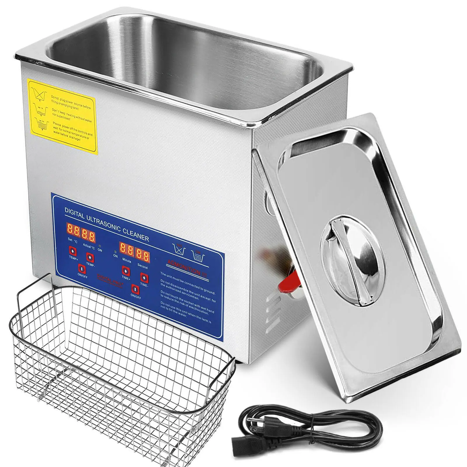 Industrial Water Jet Record Ultrasonic Cleaner 22 Litres Washing Machine For Cleaning
