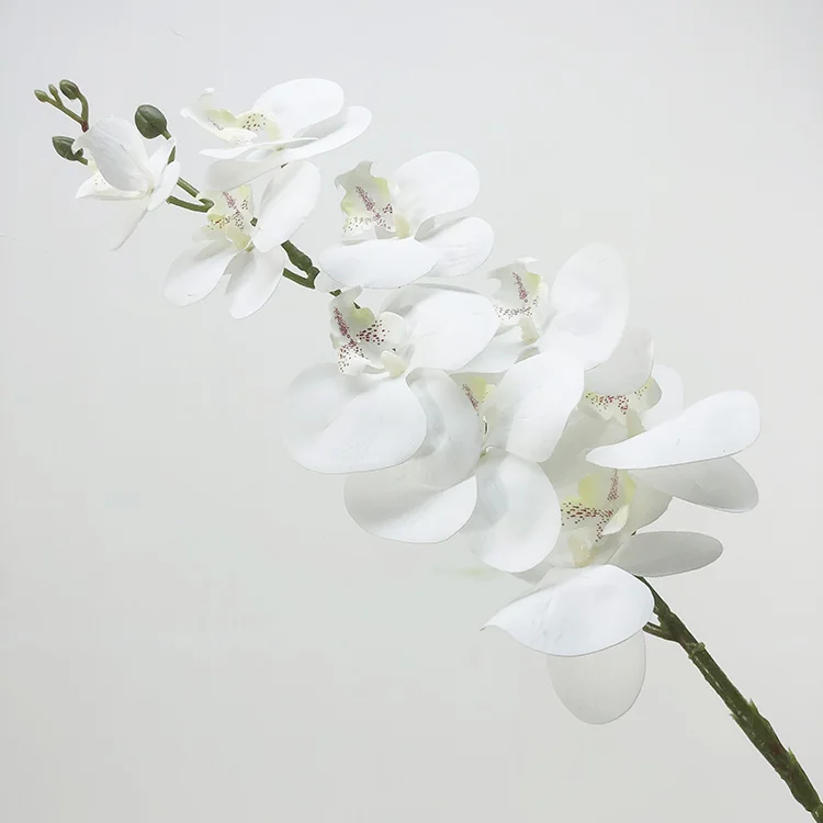 K-0331 Manufacturers Hot Selling 9 heads  feel moisturizing Phalaenopsis simulation orchid Artificial Butterfly Orchid