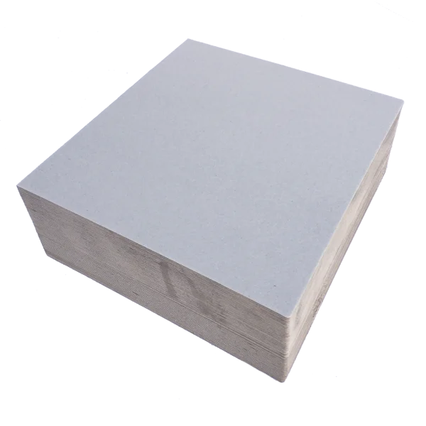 Wholesale Hight quality Small Size Cutting Grey Board Composite Paper Premium Product 1mm 2mm Grey Chipboard