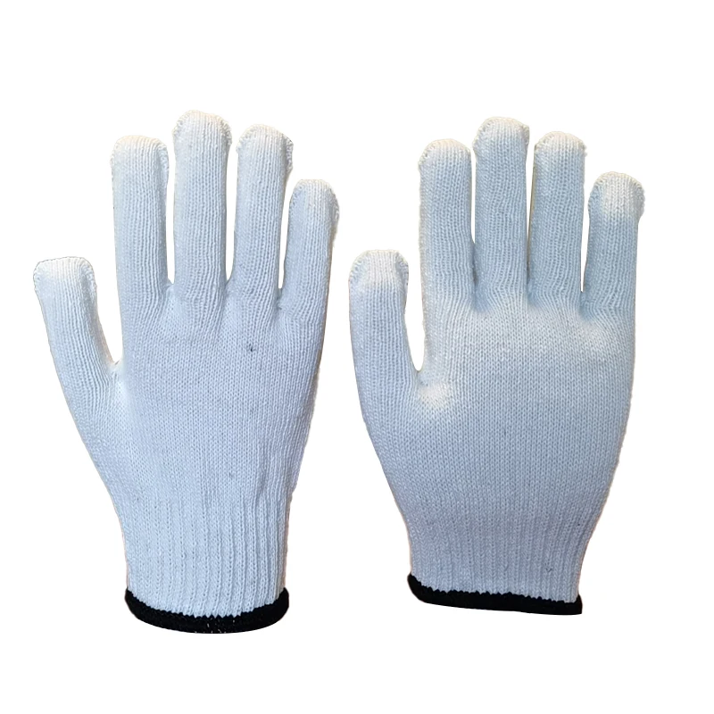 Cheap Wear-Resistant Cotton Knitted Working Protective 10 Gauge 30G Cotton Working Gloves