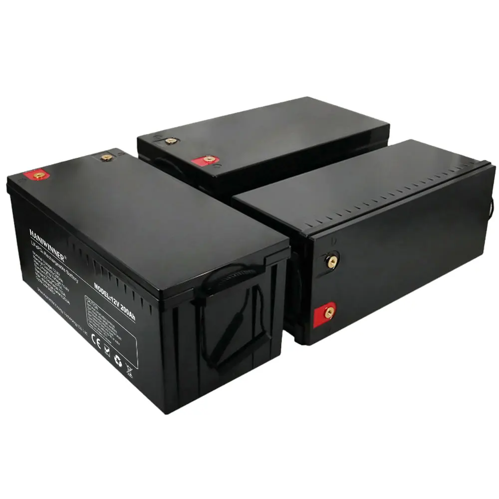 Shenzhen Manufacturer Custom Lifepo4 Cell Battery 300Ah 200Ah 12V Li Ion Lithium Phosphate Batteries For Forklift/Agv Robot