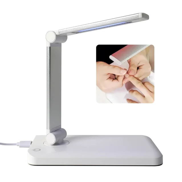 Factory wholesale Foldable Rechargeable USB Nail Lamp Professional Acrylic Gel Nails Curing UV LED Manicure Dryer