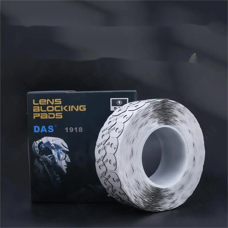 Wholesale lens edging sticker glasses blocking pad lens polishing sticker non-slip non-displacement