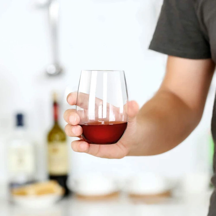 New Arrival 10/12/14/18oz Unbreakable Plastic Juice Coffee Clear Drinking Tumbler Cups Wine Beer Glasses for Home Party Wedding