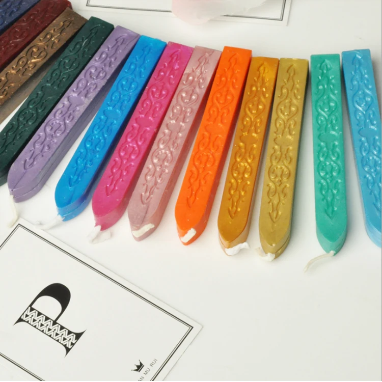 
43 Colors Sealing Wax Stick For Sealing Envelope Square Sealing Wax Sticks 