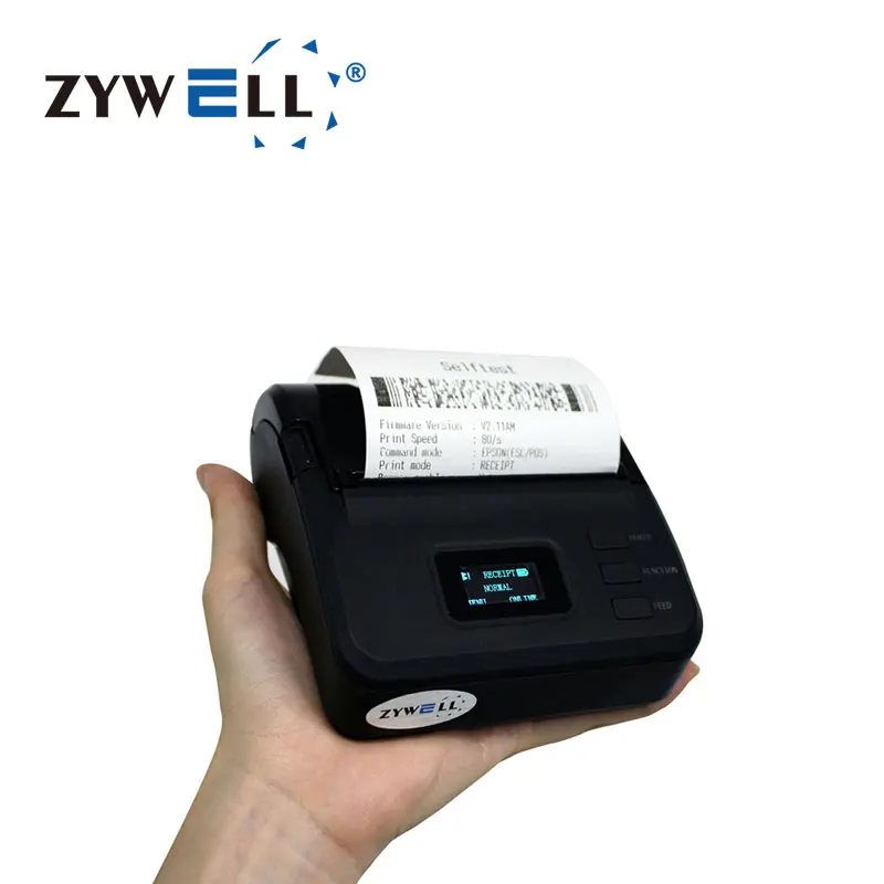 Wireless mini thermal receipt printer 80mm usb serial wifi portable mobile bill ticket printer