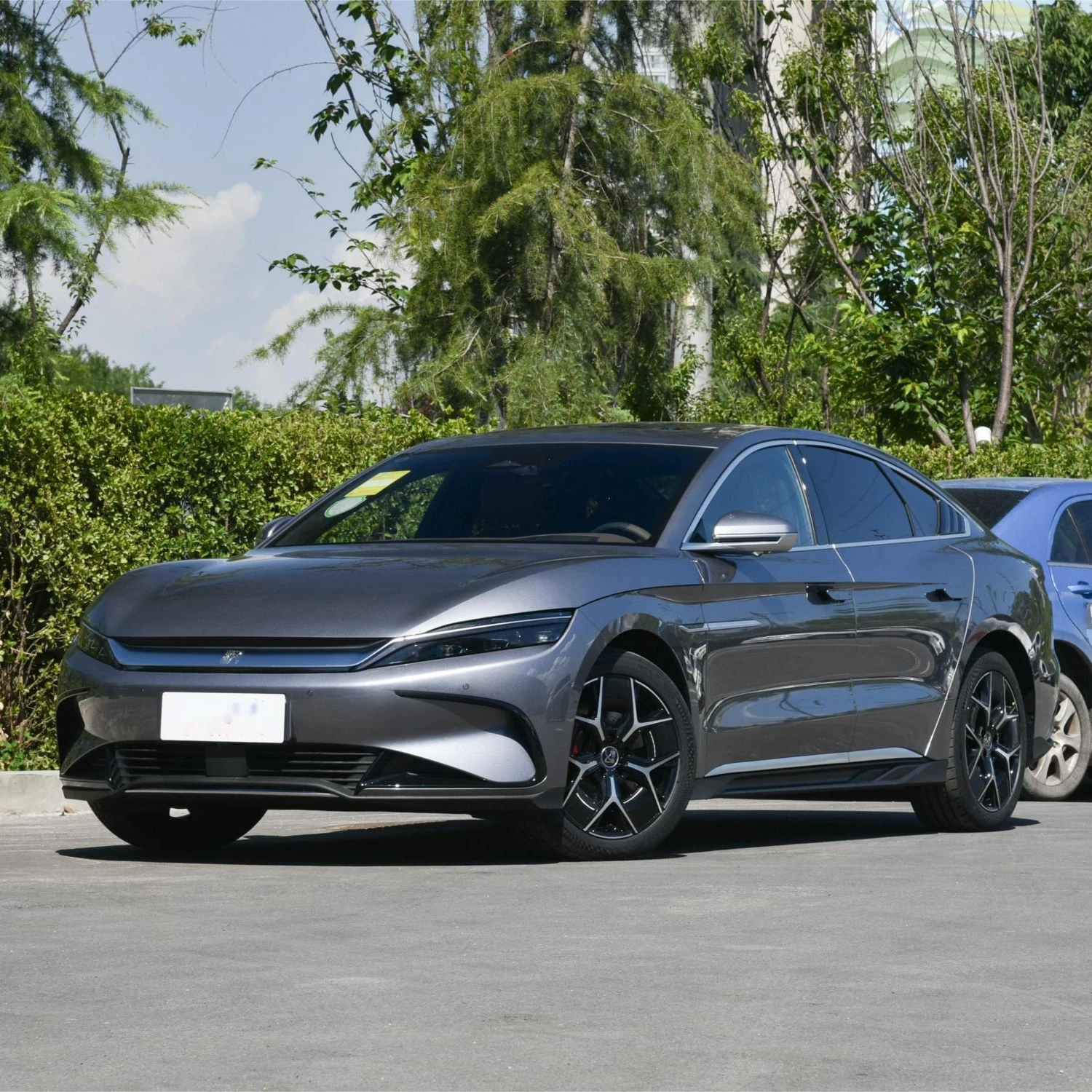 Лидер продаж подержанные автомобили BYD Han 610 км 4WD тысяча горный нефрит Ограниченная серия для продажи