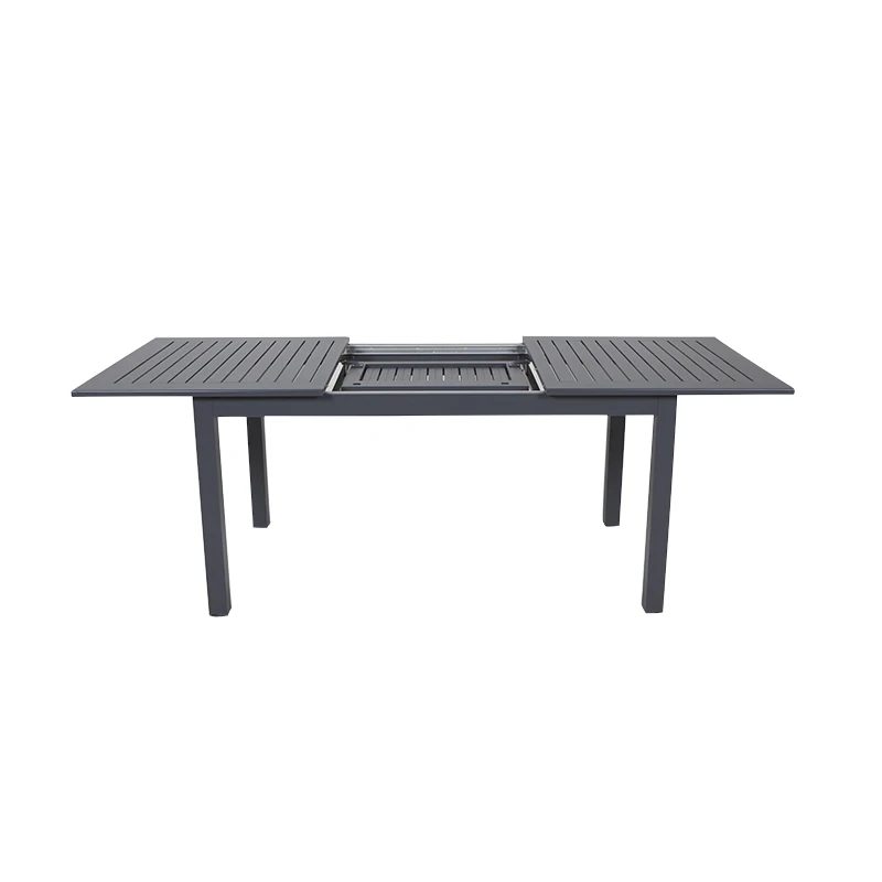 Outdoor Patio Dining Table Modern Garden Table Professional Powder Coated Metal Tables