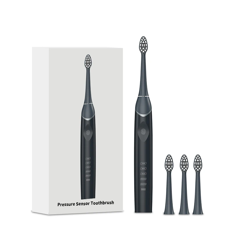 ultrasonic intelligent automatic toothbrush led sonic electric toothbrush with smart pressure sensor smart toothbrush sets