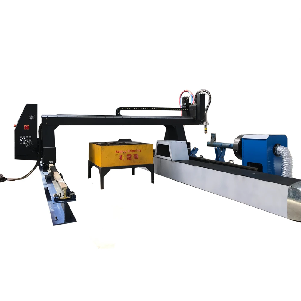 Factory price CNC Automatic Metal Steel and Tube Cutting Machine Steel Pipe plasma CNC cutter