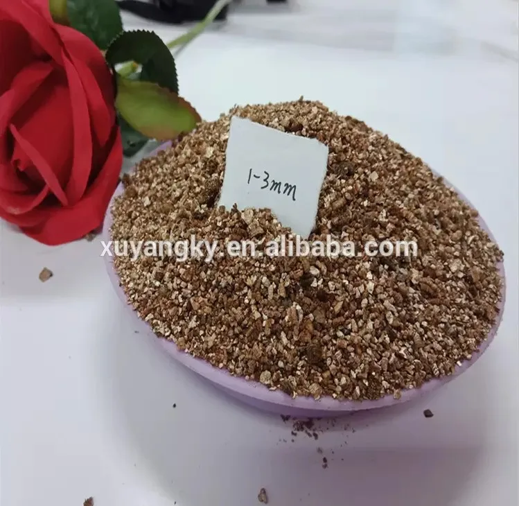 Good quality manufacturer raw gold ore expanded vermiculite of expanded silver