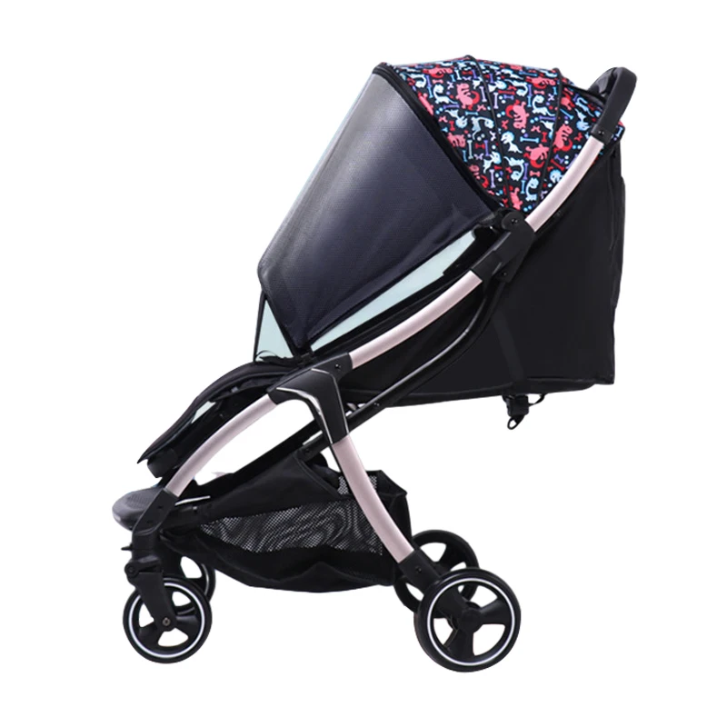 Two Way Comfortable Polyester Stroller Baby Car Seat Carriage  Multi-Functional Baby Stroller