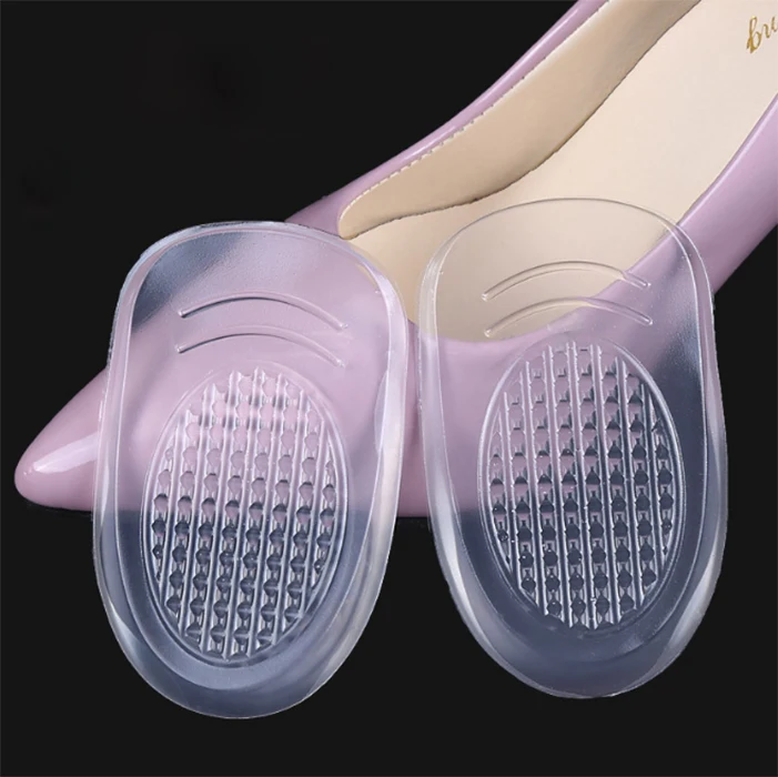 Bangni Comfortable Shock Absorption Shoe Pad Silicone Gel Heel Pad For Heel Protect