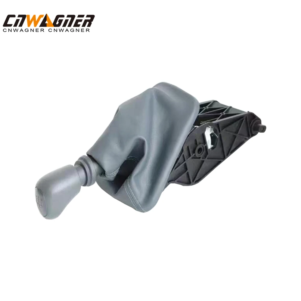 CNWAGNER Custom Car Genuine Leather boot Manual Speed 5 6 Gear Stick Shift Lever Knob Assembly for BENZ 413 313