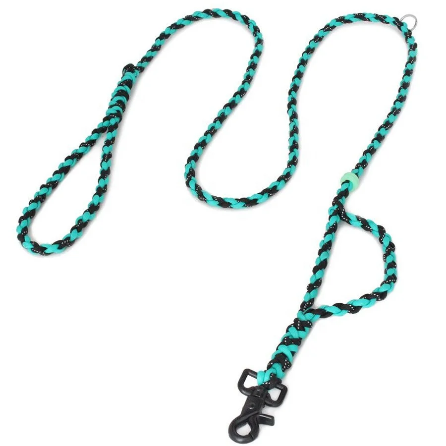 Factory New Arrivals Paracord Dog Collar and Dog Leash For Outdoor Activity