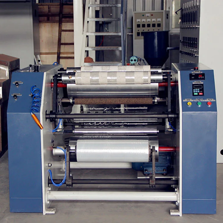 [JT-FC500]Manual Stretch PE Plastic Film Slitting And Rewinding Machine Paper Roll Slitting Machine With CE Standard