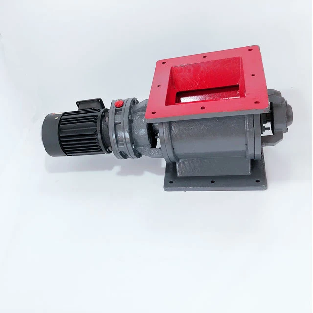 Customized discharge valve airlock rotary feeder
