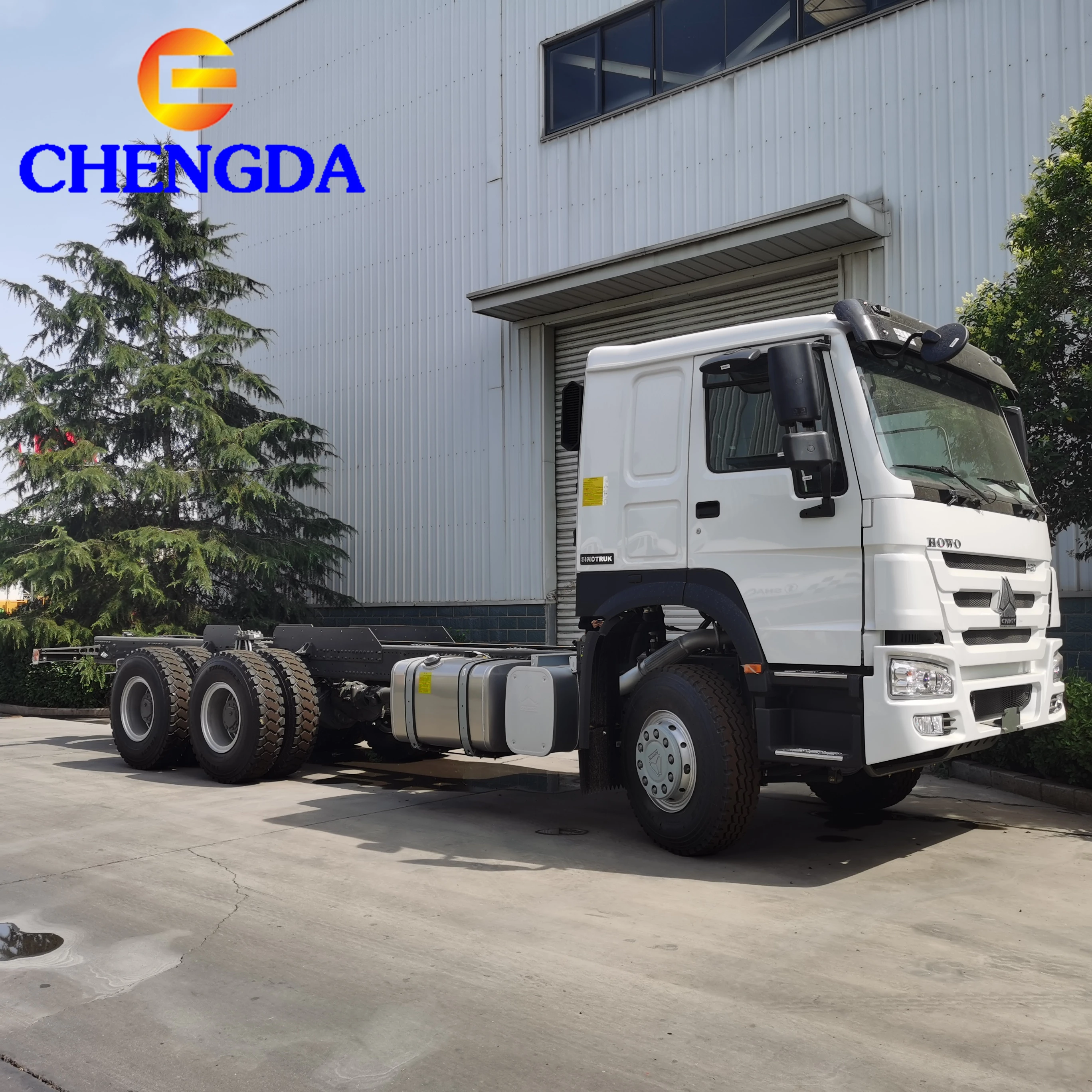 Howo Shacman 420HP 7M 9M 6X4 6x6 New Truck Used Chassis Frame Manufacturers Chassis Truck