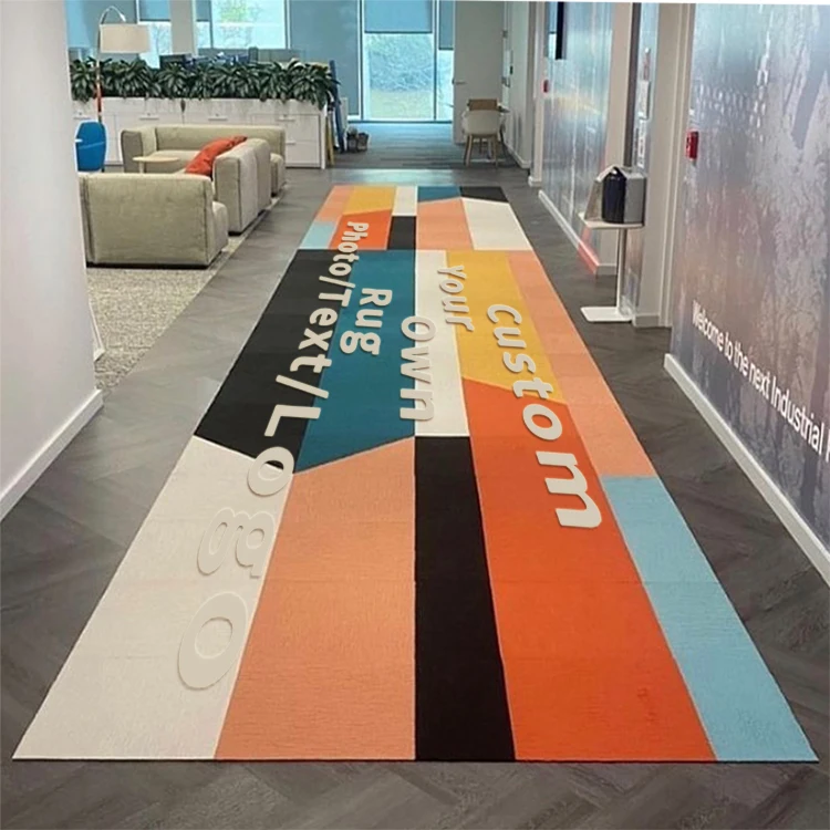 Сделай Сам ковер с картинками на заказ по индивидуальному заказу фото Логотип фирменный коврик для украшения пола