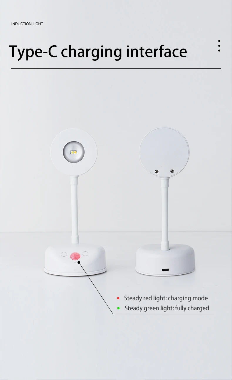 Cordless Remote Control Nursery Decorative Wall Lamp For Kids Dimmable Rechargeable Automatically Off Timer Wall Light For Kids