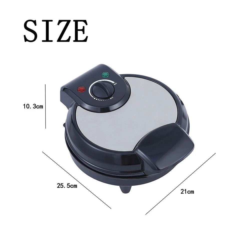 Non-Stick Oven Electric Crepe Pancake Pan Pizza Maker for Home Breakfast Cooking