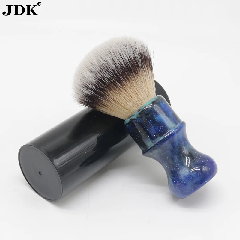 Star Resin Handle Vegan Best Shave Brush Wet Shave Shaving Brush Long Handle