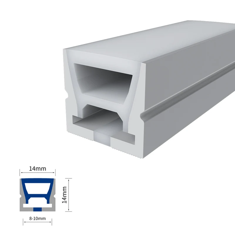 360 degree indoor outdoor ip67 led neon tube cover flex silicone led neon light tube