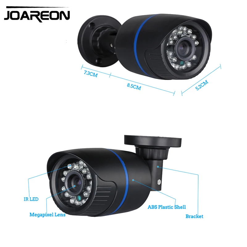 Full HD 1080P CCTV 2.0MP Waterproof Bullet  AHD Infrared Camera
