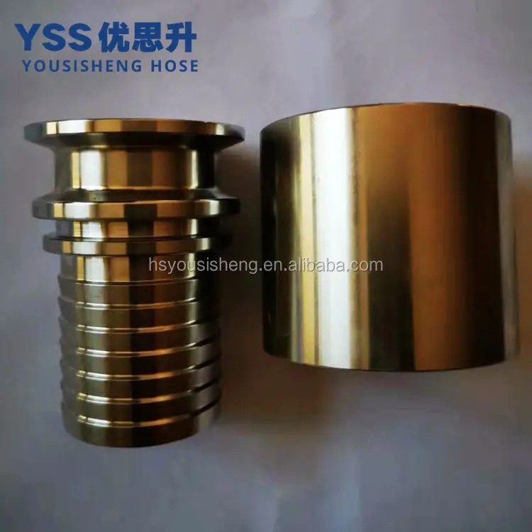 YSS  High temperature PTFE hose, 304 braided with quick connectors 25 mm