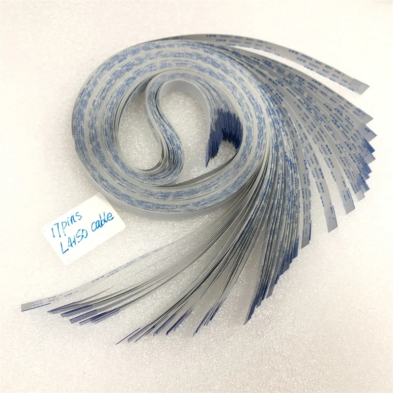 Wholesale 17 Pin CIS L3110 Contact Image Sensor Scanner Cable for Epson L1110 L3115 L3116 L3118 L3119 L3150 L3160 Printer Parts