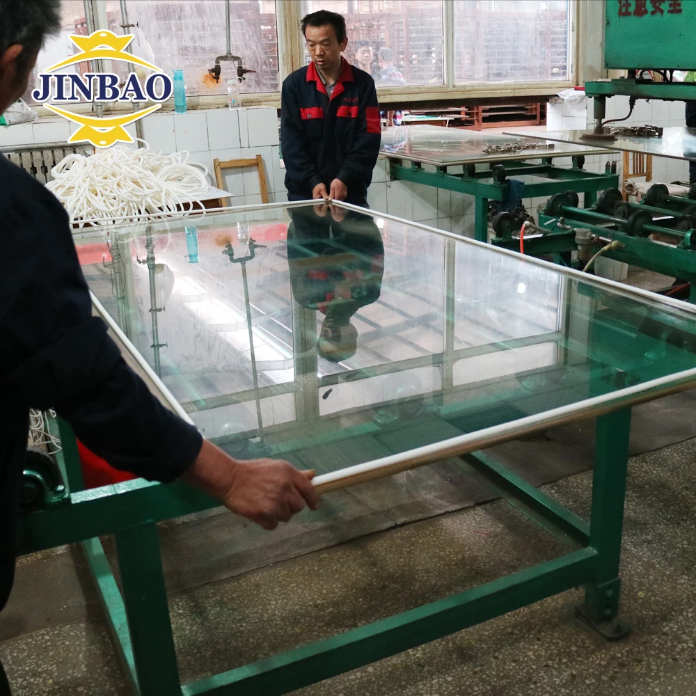 JINBAO 4 фута x 8 футов дешевый акриловый 3 мм цветной лист Золотой прозрачный