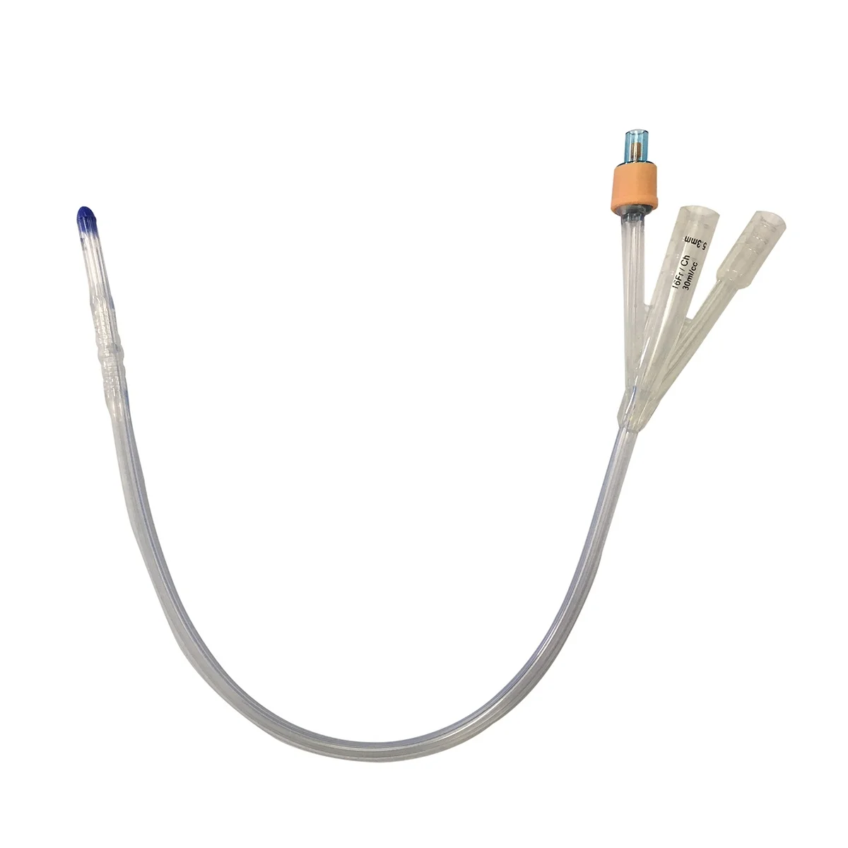 
All Silicone Urinary Catheter 3-way Disposable Foley Catheter CE & ISO13485 